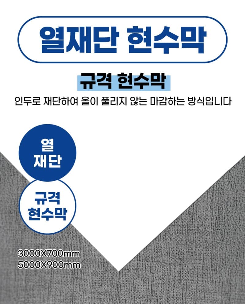 규격 현수막 열재단