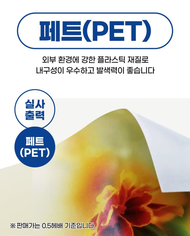 페트(PET)출력